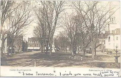 Southington center, c. 1909