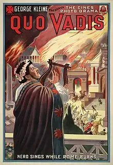 Poster for Quo Vadis (1913 silent film)