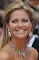 Princess Madeleine wears the tiara as a necklace at a gala concert the evening before Crown Princess Victoria's wedding, 2010