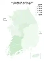 DEP Winning Margins on PR seats for provincial legislative elections