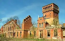 Ruins of the manor house