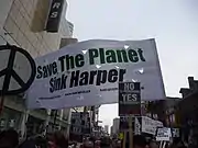 Socialist and environmentalist groups in Toronto.