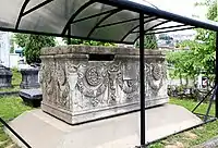 Garland sarcophagus in the Konuralp Museum, Turkey