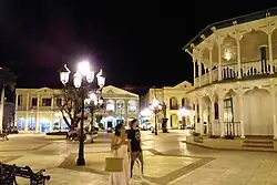 Puerto Plata, Dominican Republic downtown area.