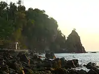 Punta Matagar rock formation in Banton, Romblon, Philippines