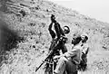 Harel Brigade mortar in action during battle for Qastal