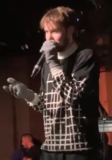 Quadeca performing at One Night in December 2021