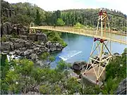 Alexandra Bridge near Trevallyn Nature Recreation Area