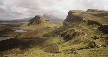 Landscape of northern Skye