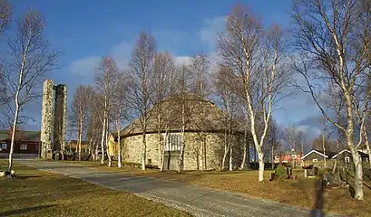 Another view of the church