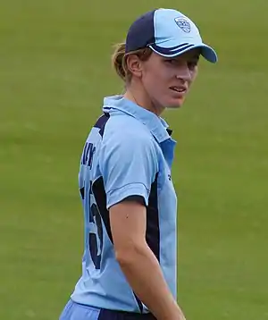 Haynes playing for the New South Wales Breakers in 2011.