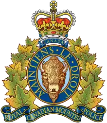 Heraldic badge of the RCMP