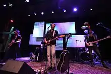 A contemporary Christian worship at Rock Harbor Church in Costa Mesa, California, United States