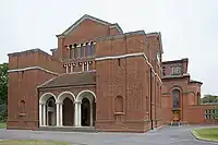 Royal Memorial Chapel portico