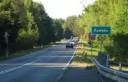 Entering Roztoka