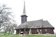 Wooden church in Mierța