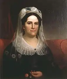 Portrait of Rachel Donelson Jackson (Mrs. Andrew Jackson) in Earl's mature style, c. 1830–1832