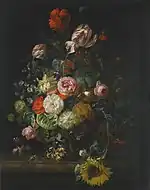 Flower Still-Life by Rachel Ruysch, from Catharina Backer's collection