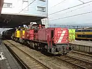 Red painted NS 6514, later involved in the Barendrecht train accident.