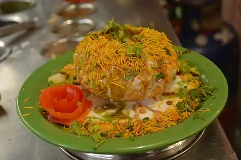 Raj Kachori, popular chaat food