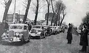 Departure from the Old Post Office in Orly, February 1935.