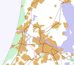 Amsterdam Muiderpoort is located in Northern Randstad