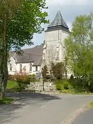 The church of Rebreuve-sur-Canche