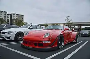 Another RWB project based on a Porsche 993