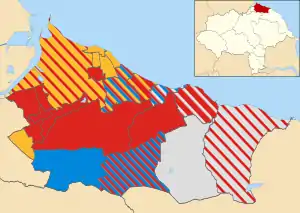 2011 results map