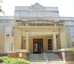 The Refugio County Courthouse in Refugio