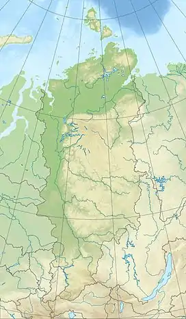 Khatanga Gulf is located in Krasnoyarsk Krai