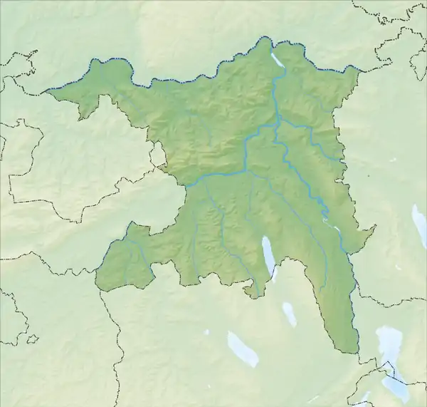 Islisberg is located in Canton of Aargau