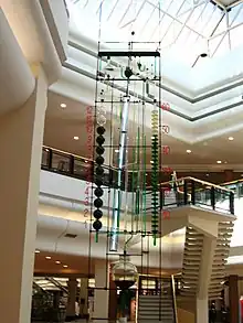 Clock at the Iguatemi Mall in Porto Alegre, Brazil.