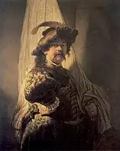 The Standard Bearer by Rembrandt