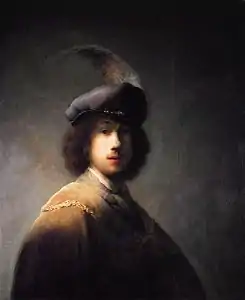 Rembrandt van Rijn, Self portrait, now in the Isabella Stewart Gardner Museum