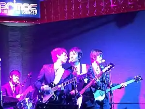 Reo Brothers in 2014 (from left to right : Reno, Ronjoseph, Raymart, & Ralph)