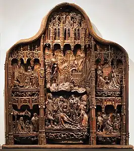 Altarpiece of the Virgin's life, anonymous, Antwerp workshop, over 1515.