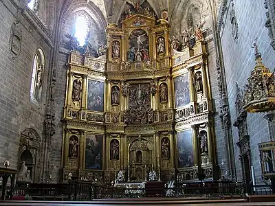 Retable of Plasencia Cathedral, by Gregorio Fernandez (1625–32)