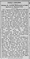 December 1891. Review of banjo concert, Haywood Hall, 1891