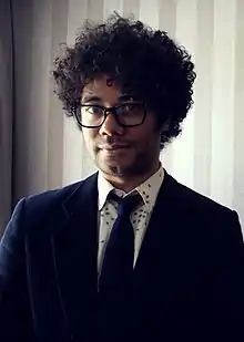 Richard Ayoade, comedian and actor.