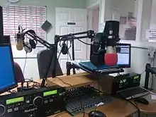 Image 15The studio at Ridge Radio in Caterham, England (from Recording studio)