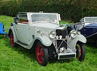 1933 Riley 12/6 Ascot drophead coupé