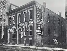 The Rittinger & Motz printing firm building