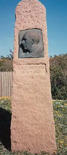 Roald Amundsen Memorial, Golden Gate Park, San Francisco.