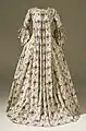 Robe à la française, France, block-printed cotton, c. 1770. LACMA M.2007.211.718