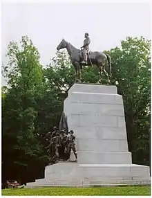 Robert E Lee, Virginia Monument, Gettysburg, Pennsylvania, Frederick William Sievers, sculptor, 1917