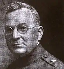 Black and white photo of Robert E. Noble as a brigadier general, head and shoulders, looking left