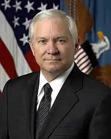 22nd United States Secretary of Defense and 24th Chancellor, Robert Gates (Class of 1965)