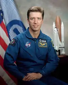 Italian astronaut Roberto Vittori