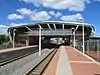 Rockingham station platforms and shelter